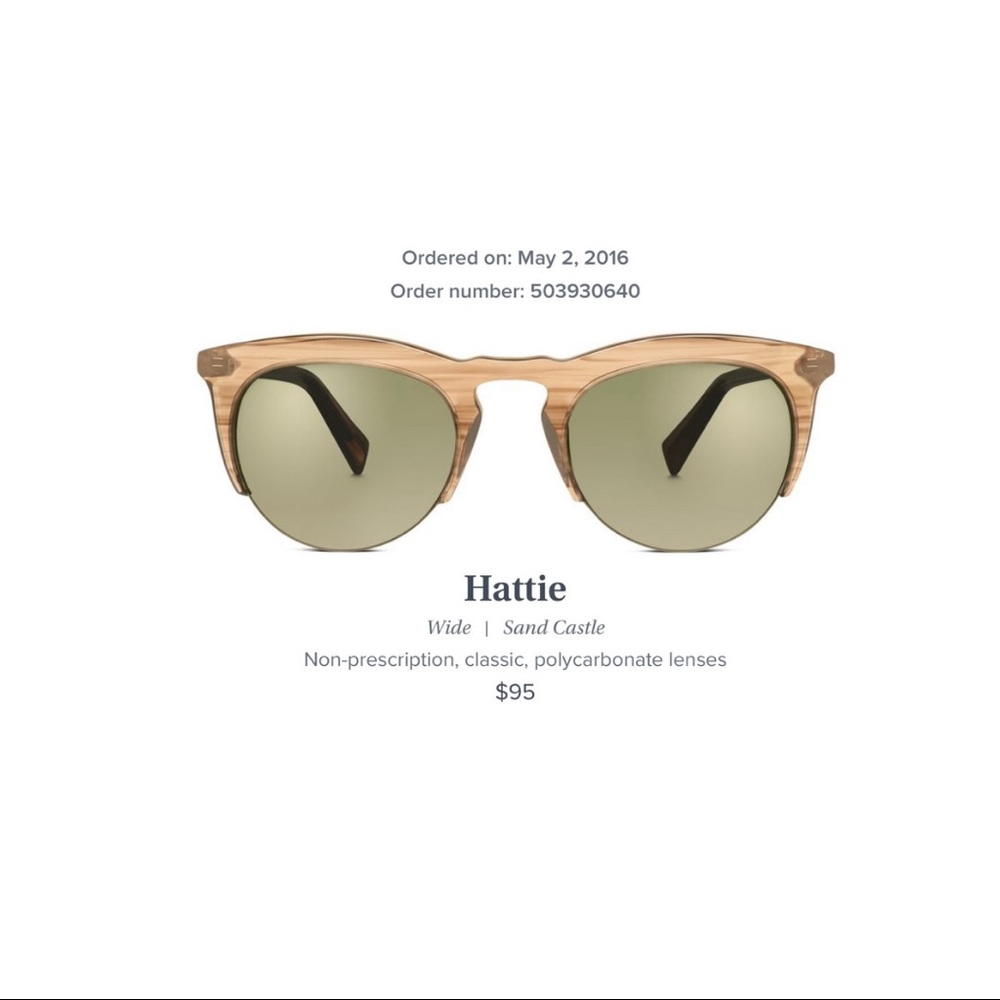 Warby Parker Hattie Sunglasses